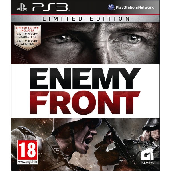 Enemy Front Limited Edition PS3 Game Enemy Front Limited Edition PS3 Game